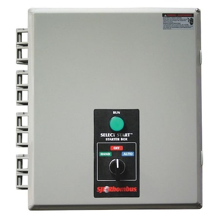 Sje-Rhombus 1040968 - Three Phase Starter Box,8-32 Ah