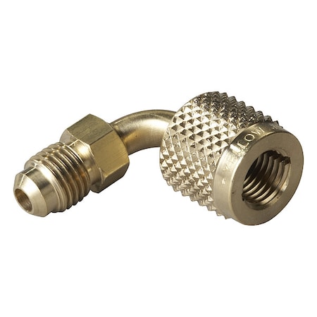 Yellow Jacket 19201 - Quick Coupler,90 Deg,8 1/4 in L,Bronze