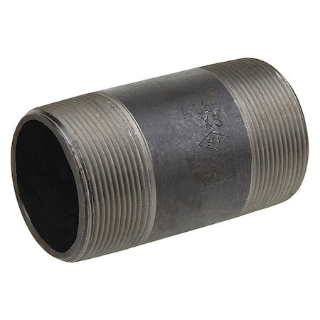 Smith-Cooper 4354003220 - 2" MNPT x MNPT Seamless Black Pipe Nipple Schedule 80