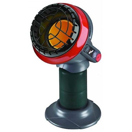 Mr. Heater MH4B-F215120 - Portable Gas Tabletop Heater, LP, Matchless Piezo, 9 3/4 in Wx 12 in L