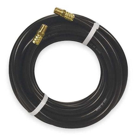 Continental 20307556 - 3/8" x 50 ft PVC Coupled Multipurpose Air Hose 300 psi BK