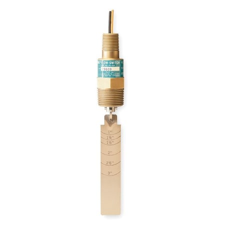 Gems Sensors FS-550, 29609 - 1" MNPT SPDT Liquid Flow Switch 24 V-240 V AC/DC 15 to 48 gpm