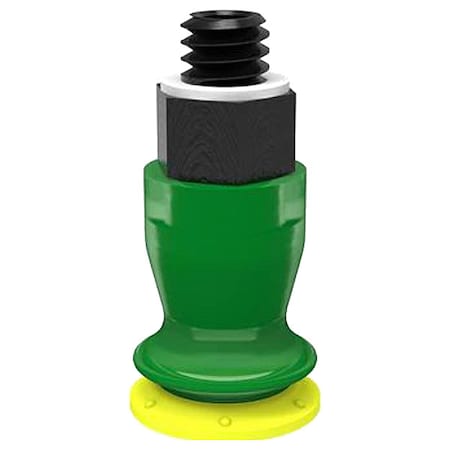 Piab BX10P.4K - Vacuum Cup,PUR,Yellow,0.65" dia.,PK10