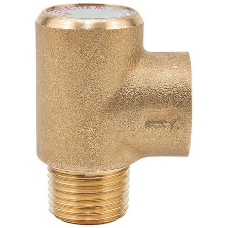 Watts 1/2 LF53-75 - Pressure Relief Valve,Brass,75 psi