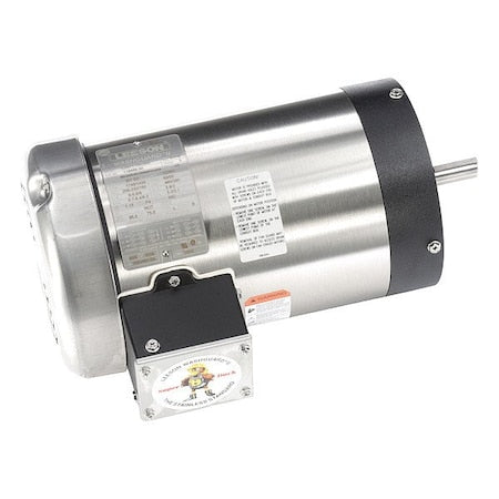 Leeson 119489.00 - Washdown Motor,2hp,1745 RPM,56 C,230/460 VAC