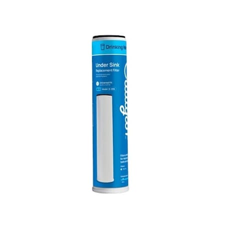 Culligan D-20A - Woven Filter Cartridge, 1 gpm, 2-1/4" O.D., 9 3/4 in H