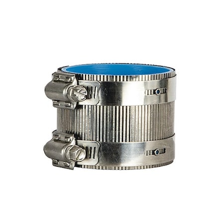 Orion 950120 - Coupling Body,Blue; Silver,Straight