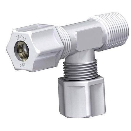 Jaco 75-4-2-K-O - Male Run Tee,1 15/32"L,50 psi,PK5