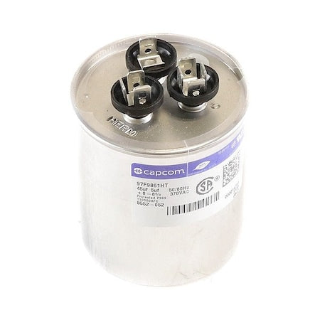 Bard 8552-052BX - Capacitor, Run, Round,45/5uf, 370 V