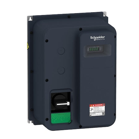 Schneider Electric ATV320U07M2WS - Variable Frequency Drive, Black/Green