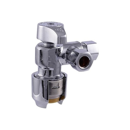 Sharkbite UR25558 - Push-to-Connect,Oval,Brass,125 psi