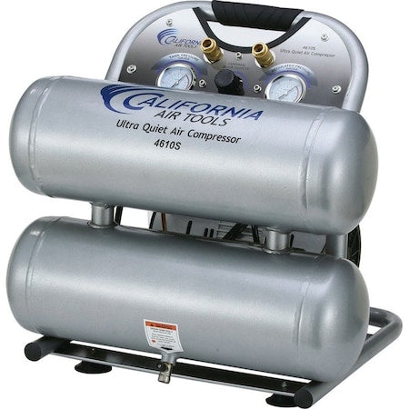 California Air Tools CAT-4610S - Ultra Quiet Oil-Free Air Compressor 4.6 gal 1-HP Only 60d B