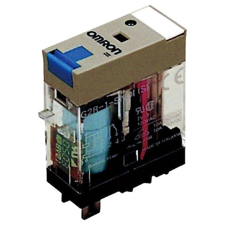 Omron G2R-1-SNI DC24(S) - General Purpose Relay, Square, 21.6 m A, 5 Pins, Plug-in
