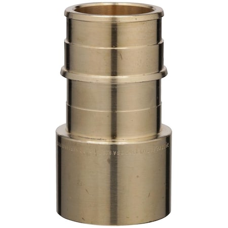 Zurn QE900GX - Strt, Brass, Barbed 1 5/64", FTG 1 1/2"