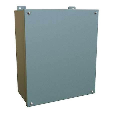Hammond 1414SCM6 - Screws Electrical Enclosure, 14 in H, 6 in D, 12 in W, 12, 13, Steel