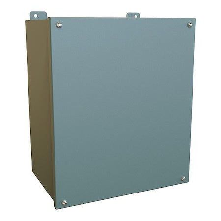Hammond 1414SCM8 - Screws Electrical Enclosure, 14 in H, 8 in D, 12 in W, 12, 13, Steel