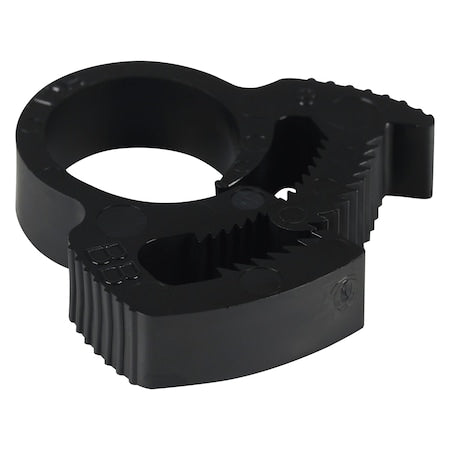 HC-E-PA66-BK - Snap-Plastic Hose Clamp,BLK,0.6"ID,PK20