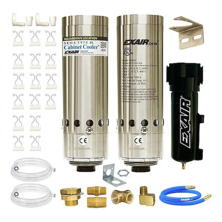 Exair HZ4860 - Dual, NEMA 4, Cabinet Cooler System