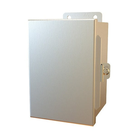 Hammond 1414N4PHS16C4 - Clamps Electrical Enclosure, 6 in H, 4 in D, 4 in W, 12, 13, 3 R, 4, 4 X, Stainless Steel