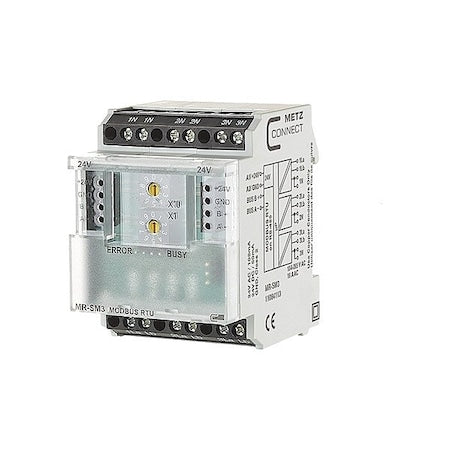Metz Connect 11084113 - Modbus Module, 24 V AC/DC, 3 Inputs