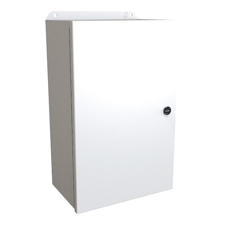 Hammond EJ16106LG - Latches Electrical Enclosure, 16 in H, 6 in D, 10 in W, 12, 13, 3 R, 4, Steel