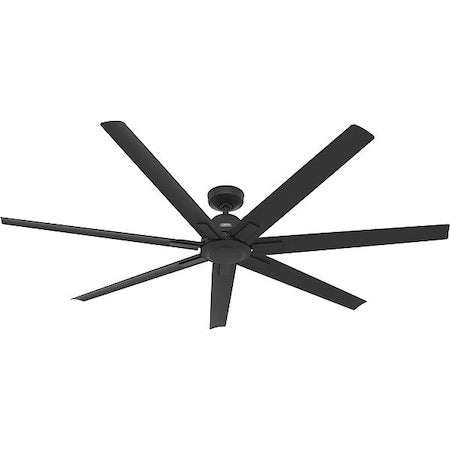 Hunter 51592 - Ceiling Fan, Black, 6 ft Dia, 7 Blade