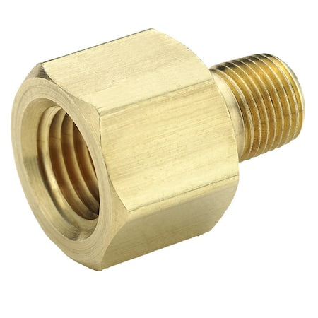 Parker VS222P-4-2 - Reducing Adapter Brass Reducing Adapter, 1/4 in Female NPT X 1/8 in Male NPT