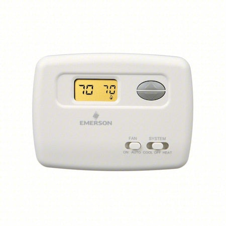 White-Rodgers 01F78 144S1 - Thermostat, 1 H, 1 C, Battery, 24 VAC