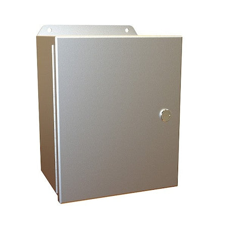 Hammond EJ1086AL - Latches Electrical Enclosure, 10 in H, 6 in D, 8 in W, 12, 13, 3 R, 4, 4 X, Aluminum