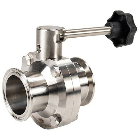 Dixon B5107E200CC-B - Butterfly Valve,4.9 in L,140 psi