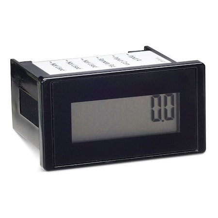 Trumeter 6320-0000-0000 - LCD Hour Meter,LCD,Clip,ABS/PC Blend