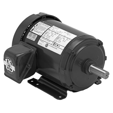U.S. Motors U32P1GH - Three-Phase Motor, 1 1/2 HP, 56 H Frame, 575 V Voltage, 3,515 Nameplate RPM 12 9/16 in Overall Length