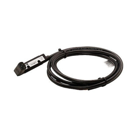 Eaton 14151RD14 - Polarized Retroreflective Photoelectric Sensor, Bare Wire, Right Angle, Cylindrical, Relay