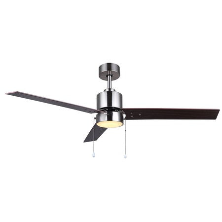 Canarm CF52JAC3BN-ES - Ceiling Fan,Gray,52in Dia,3 Blade