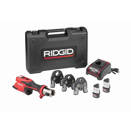 Ridgid 78158 - RP 251 Compact Cordless Press Tool Kit, For 1/2 in to 1-1/2 in 12 V