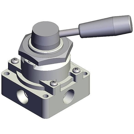 Smc VH312-N03 - Hand Valve, VH, Two-Position, 105 mm