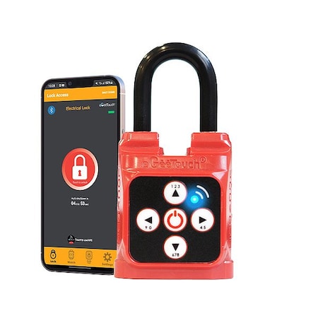 Egeetouch 5-05207-97 - Smart Lockout Tagout Safety Padlock IP6