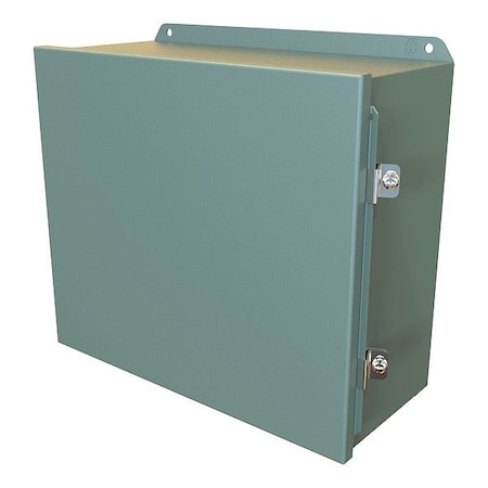 Hammond HJ12146HLP - Clamps Electrical Enclosure, 12 in H, 6 in D, 14 in W, 12, 13, 3 R, 4, Steel