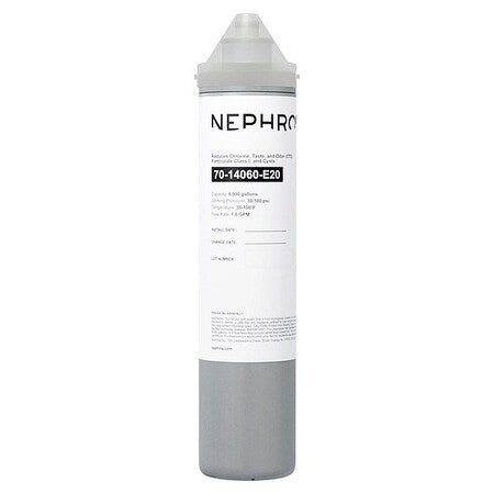 Nephros 70-14060-E20 - Quick-Connect Filter, 1 gpm, 3 in Dia