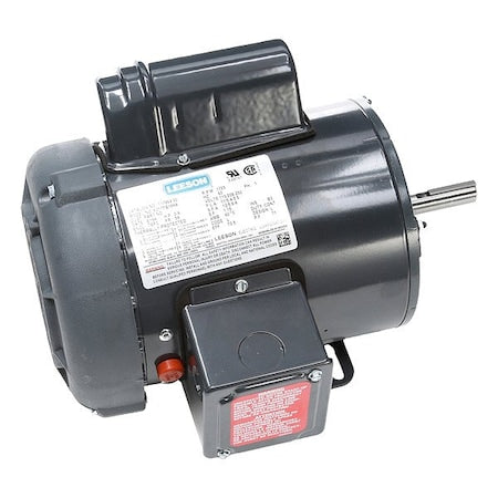 Leeson 117864.00 - Farm Duty Motor, Capacitor-Start, 3/4 HP, 115/230 V AC, 1,725 Nameplate RPM, 56 Frame