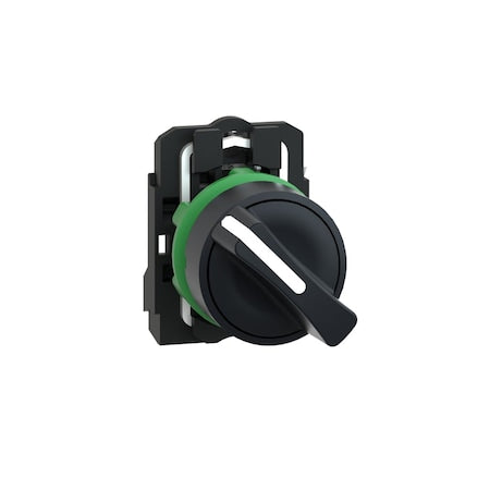Schneider Electric XB5AD21 - Selector Switch,Non-Illum,2 Pos,22mm,Black