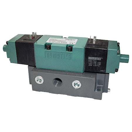 Numatics 555SS43AK000030 - Solenoid Air Con Valve,Four-Way,150 psi
