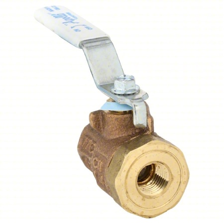Apollo Valves 77CLF10101A - Manual 2-Way Ball Valve,NPT,Brass,Bronze