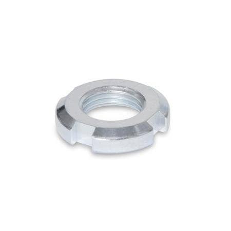 J.W. Winco 70852-ST-M20X1.5 - Bearing Locknuts