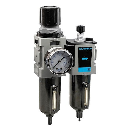 Wilkerson D18-02-FHG0B - Filter/Regulator/Lubricator,Auto Drain