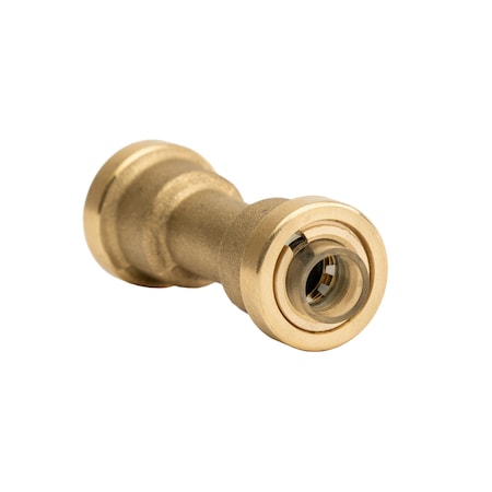 Quickfitting HV-SC-0375 - Union, Brass, Push-Fit 3/8 in, Push-Fit 3/8 in