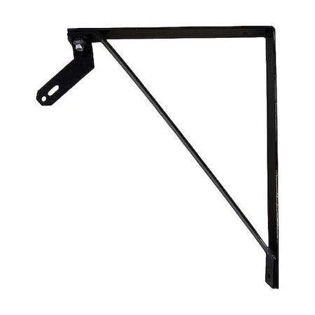 Hessaire WMT30 - Mounting Bracket, Black, Steel, 15 in L