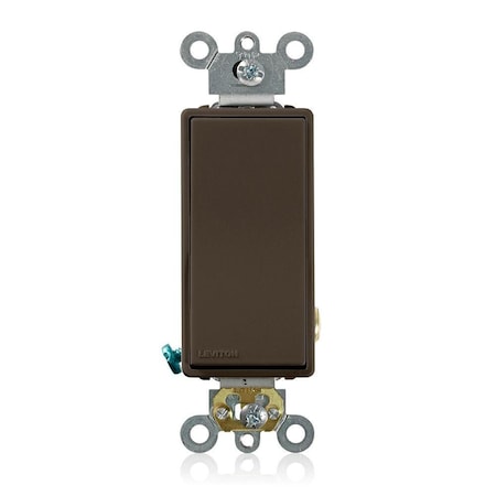 Leviton 5621-2 - Decora Plus Rocker Single-Pole 20 A Br