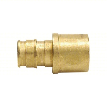 Uponor LF4515075 - Strt,Brass;Copper,Barbed1/2",Cup3/4"
