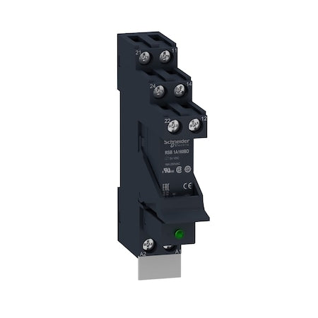 Schneider Electric RSB1A160BDPV - Socket, Plug-In Relay, 16 A, Screw